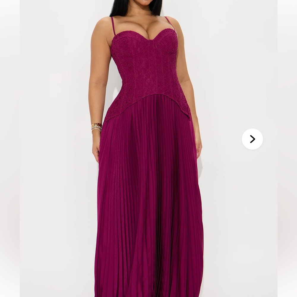 Plum fashion nova Daniella dress